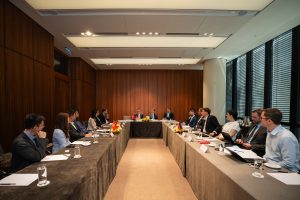 Promising takeaways during the energy discussion of the German Federal Ministry for Economy and Climate Action (BMWK) delegation headed by Tobias Pierlings, Head of Division Foreign Trade Policy South-and South-East Asia, in Ho Chi Minh City on June 12, 2024: